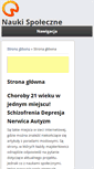 Mobile Screenshot of nauki-spoleczne.info